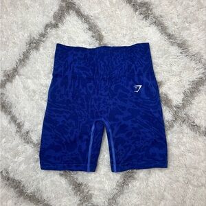 SOLD DO NOT BUY Gymshark blue animal print adapt shorts